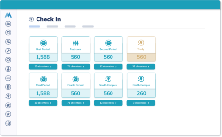Checked Off Tracker School Check In - On & Off Campus Attendance Tracker