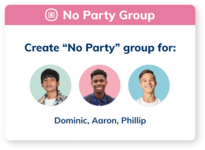 Digital Hall Pass - No Party Groups to Prevent Vaping