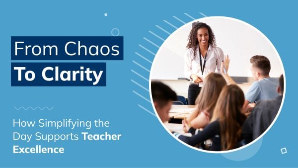 From Chaos to Clarity My Class
