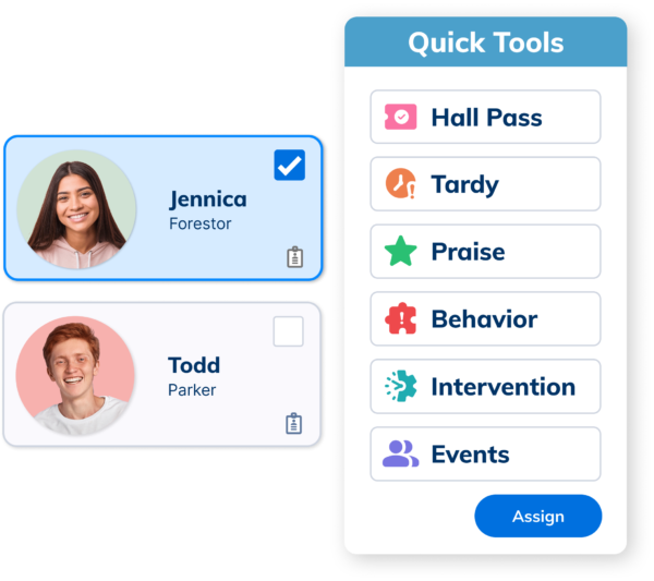 My Class Quick Tool Widget