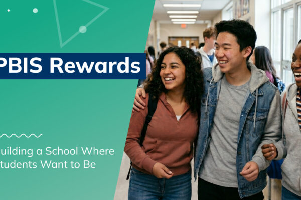 Happy students in an image used for a blog post about PBIS rewards: building a school where students actually want to be