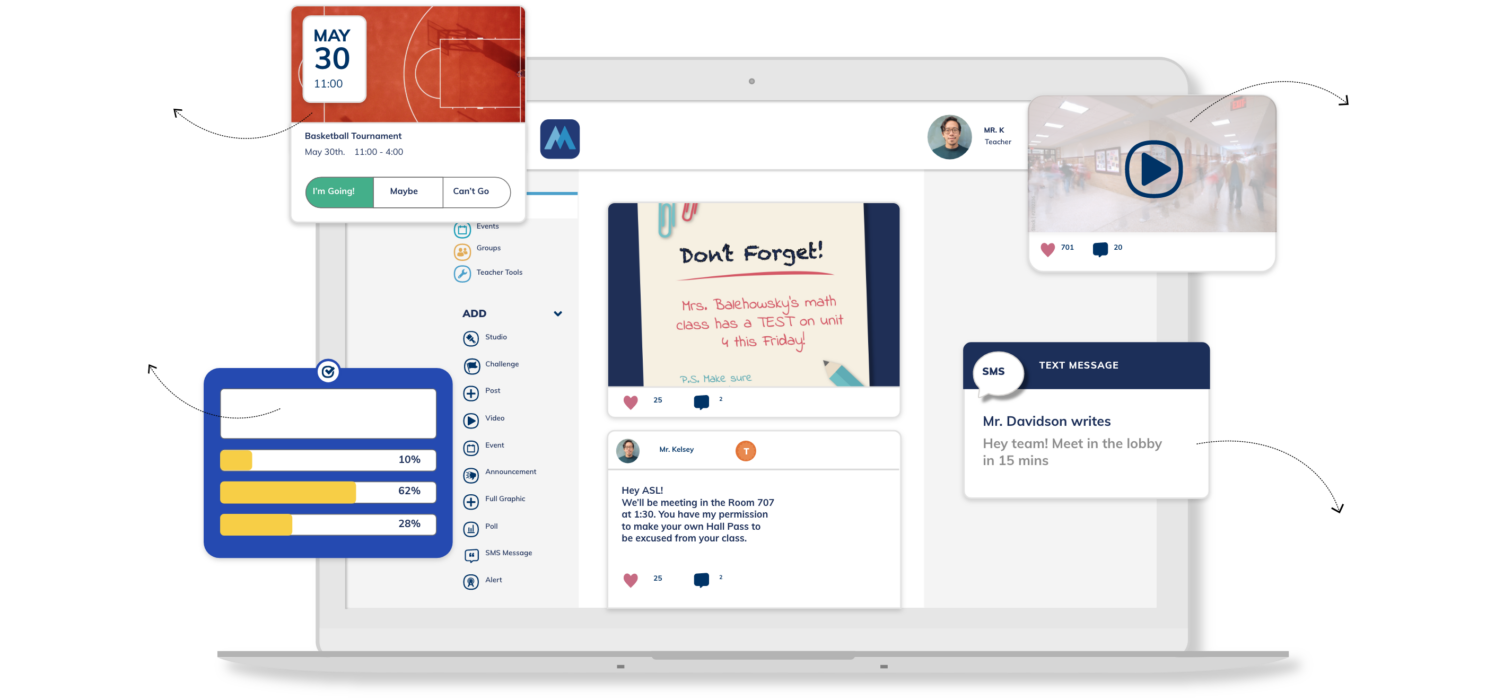 A School communication app for K12
