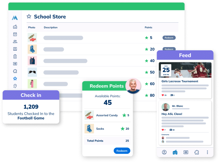 image of Minga platform widgets