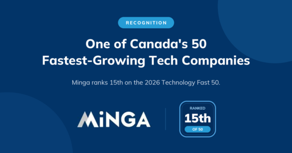 Minga ranks 15th on Canada's 2026 Technology Fast 50 list